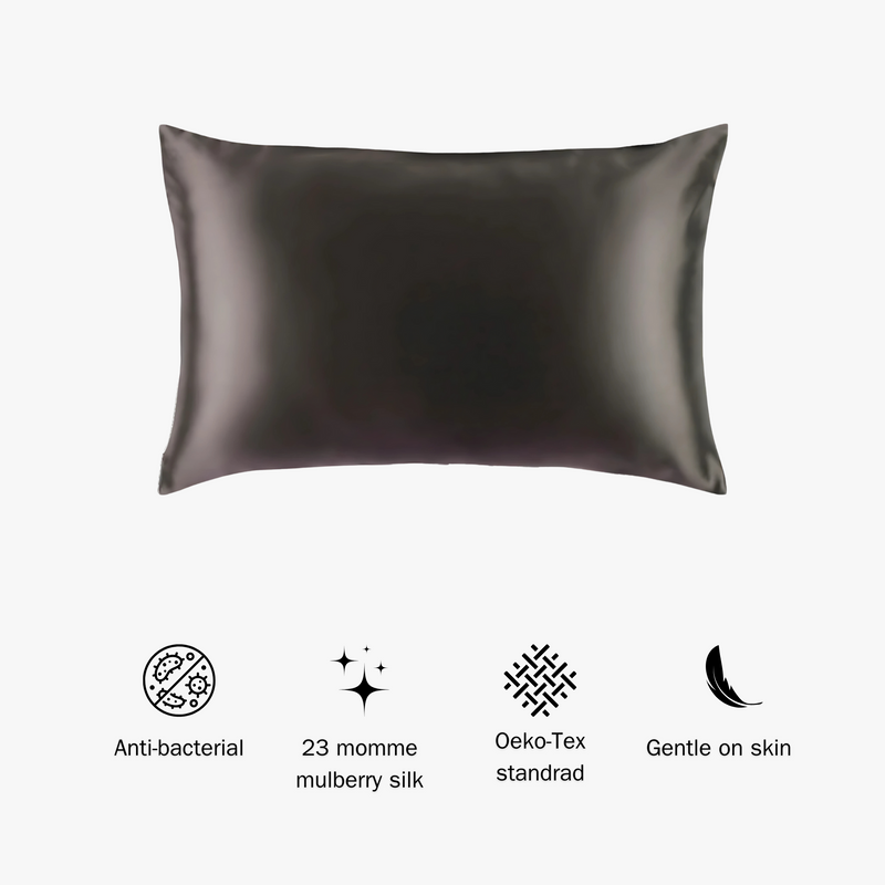 Premium Silk Pillowcase - White