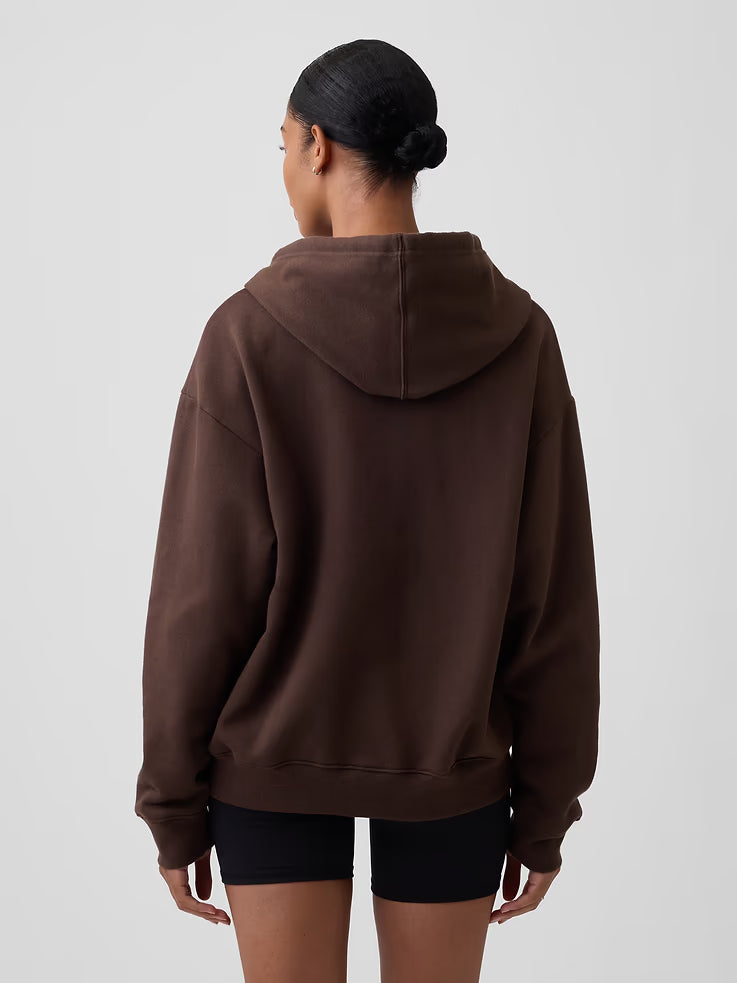 Alora™ Gap Cheetah Zip Hoodie